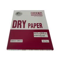 Folha De Lixa A Seco 220 Riken - 50 Folhas