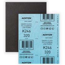 Folha de lixa para ferros 225 x 275 mm - K246 - Norton