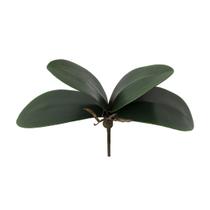 Folha de Orquídea Artificial X4 23cm