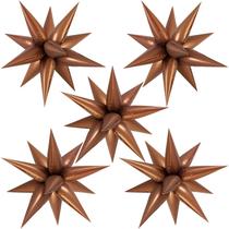 Folha de papel alumínio Star Balloons TOTAFAM, cor de chocolate, 60 unidades Folha de papel alumínio Star Balloons TOTAFAM, cor de chocolate, 60 unidades