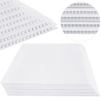 Folha de plástico corrugado Patelai 18x24 polegadas 4 mm de espessura 6 peças branca Folha de plástico corrugado Patelai 18x24 polegadas 4 mm de espessura 6 peças branca