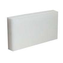 Folha de plástico HDPE 1 polegada de espessura 25 mm branca 1 x 6 x 12 polegadas Folha de plástico HDPE 1 polegada de espessura 25 mm branca 1 x 6 x 12 polegadas