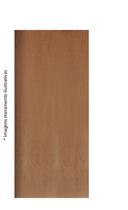 Folha de porta Lisa Sarrafeada Padrão Imbuia