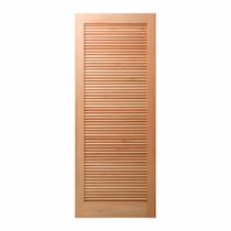 Folha de Porta Maciça 210x72cm Eucalipto Pm09 Veneziana Cruzeiro Portas