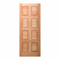 Folha de Porta Maciça 210x72cm Eucalipto Pm46 Custon Cruzeiro Portas