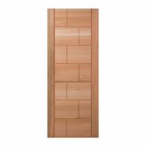 Folha de Porta Maciça 210x72cm Eucalipto Pm94 Talismã Cruzeiro Portas