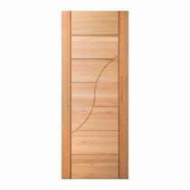 Folha de Porta Maciça em Eucalipto Acabamento Natural 210x70cm PM91 Sublime Cruzeiro Portas Marrom Folha de Porta Maciça em Eucalipto Acabamento Natural 210x70cm PM91 Sublime Cruzeiro Portas Marrom