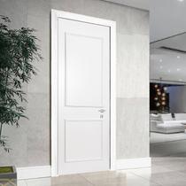 Folha de Porta Madeira 210x80cm Decorada com Boiserie Casablanca