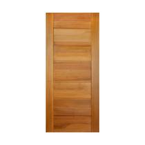 Folha de Porta Madeira Macica Tauari Natural 210X90X3,5cm BBB - Mapaf