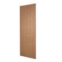 Folha De Porta Verniz Frisada F08 - Smile - 210x60