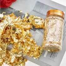 Folha de Prata Dourada Deixa Ferramentas Decorativas De Enchimento De Jóias Com Molde De Resina Pequena
