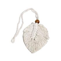 Folha de Tassel Macramê - Branco - 1 unidade - Rizzo