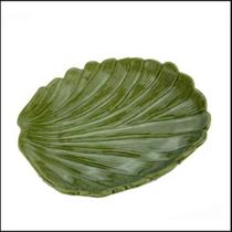Folha Decorativa De Cerâmica 19x16x3,5cm Banana Leaf Lyor Folha Decorativa De Cerâmica 19x16x3,5cm Banana Leaf Lyor