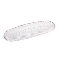 Folha Decorativa de Cristal de Chumbo Leaf 39,5x14x3cm Folha Decorativa de Cristal de Chumbo Leaf 39,5x14x3cm