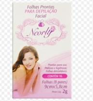 Folha Depilatória Neorly Facial 8 Uidades