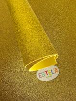 Folha eva estelapaper pct c/05 glitter-025 dourado 400x480