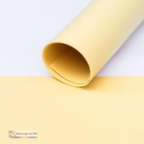 Folha EVA Liso 1,5mm 40x48cm Amarelo Bebê - Ideal para Artesanato e Decoração