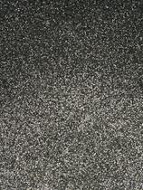 Folha EVA Premium Hiper Cristal Glitter Chapado 40x60cm Preto
