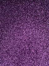 Folha EVA Premium Hiper Cristal Glitter Chapado 40x60cm Violeta