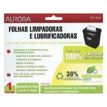 Folha Limpadora e Lubrificadora para Fragmentadoras SP1000