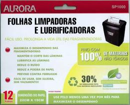 Folha Limpadora e Lubrificante Fragmentadoras Aurora Sp1000