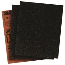 Folha Lixa Ferro 221T, Pacote 50 folhas de 225x275mm, grão P120 3M