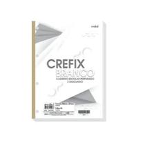 Folha p/ Fichário Kit c/ 2 Blocos 96 folhas cada 200x275mm 4 Furos Branca