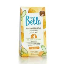 Folha para Depilação Corporal C/ 8 Pares Mel Depil Bella