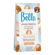 Folha Para Depilação Corporal Depil Bella Óleo De Argan 16Un