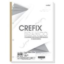 Folha para fichario 96 folhas universitário crefix branco - CREDEAL Folha para fichario 96 folhas universitário crefix branco - CREDEAL
