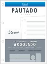 Folha Para Fichário Universitário 96 Folhas 4 Furos Branco Tilibra