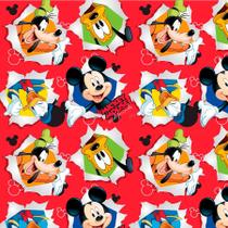 Folha para Ovos de Páscoa Mickey Friendship Vermelho 69x89cm - 25 unidades - Cromus - Rizzo