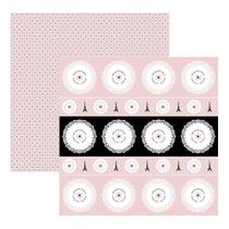 Folha para Scrapbook Dupla Face by Mariceli - Inspiração Paris