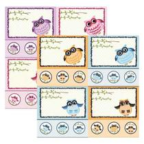 Folha para Scrapbook Dupla Face - Corujinhas da Floresta by Jessica Flick Folha para Scrapbook Dupla Face - Corujinhas da Floresta by Jessica Flick