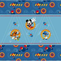 Folha para Scrapbook Dupla Face Disney - A Casa do Mickey Cenário e Bandeirolas