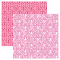 Folha para Scrapbook Dupla Face Disney - Aurora