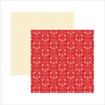 Folha para Scrapbook Dupla Face Disney - Branca de Neve