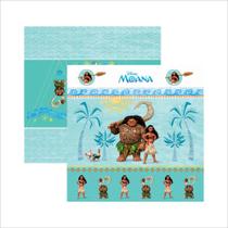 Folha para Scrapbook Dupla Face Disney - Moana