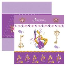 Folha para Scrapbook Dupla Face Disney - Rapunzel