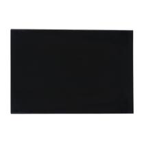 Folha Pickguard para guitarra e baixo FLEOR 29 x 44 cm, PVC preto de 3 camadas