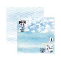 Folha Scrapbook 30,5 X 31,5cm Hora de Viajar Selos Toke e Crie - 21818 Folha Scrapbook 30,5 X 31,5cm Hora de Viajar Selos Toke e Crie - 21818