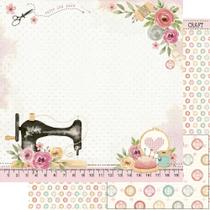 Folha Scrapbook Dupla Face 30,5x30x5cm. Litoarte SD-1168