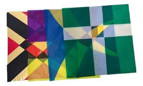Folha Seda E Celofane Corte Pipa 50x50cm C/100 Unidades