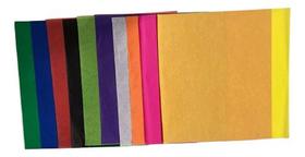Folha Seda Para Pipa Multiuso 30x30cm 10 Unidades