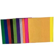 Folha Seda Para Pipa Multiuso 50x50cm C/10 Unidades