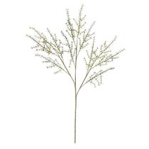Folhagem Alecrim Aramado Com Print Verde Outono 1,03m
