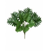 Folhagem Artificial Costela De Adão Galho Decoração