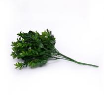 Folhagem Buxo Real Toque Com Powder Plastico 13x33 cm Verde F04 - D'Rossi Folhagem Buxo Real Toque Com Powder Plastico 13x33 cm Verde F04 - D'Rossi