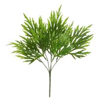 FOLHAGEM CHIFRE DE VEADO PLASTICO X15 VERDE 37cm