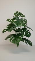 Folhagem Costela De Adão Artificial 18 Folhas 60cm Verde Folhagem Costela De Adão Artificial 18 Folhas 60cm Verde